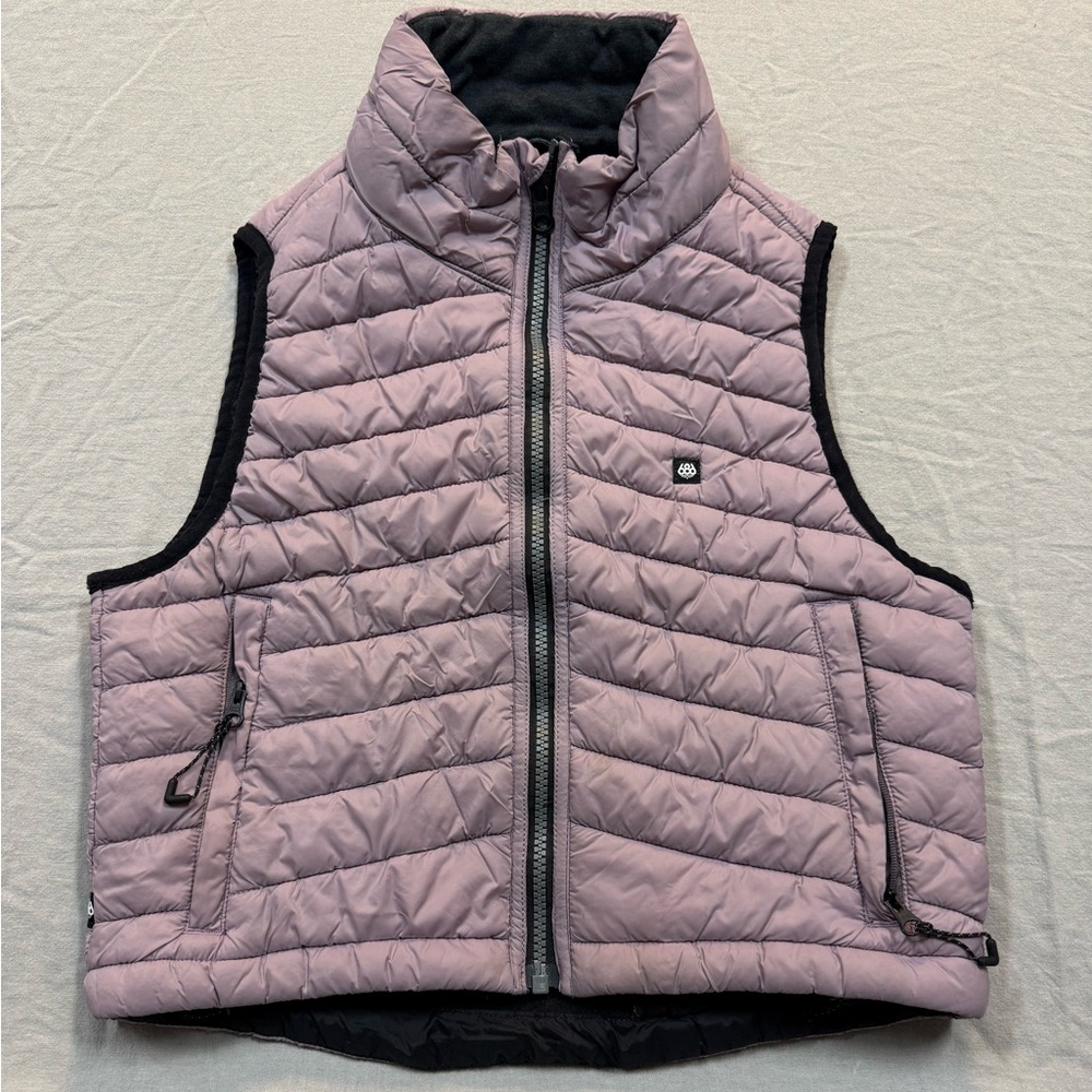 686 Quilted Vest in Light Purple